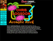 Tablet Screenshot of chrislogsdon.com